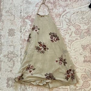 Floral Halter Dress